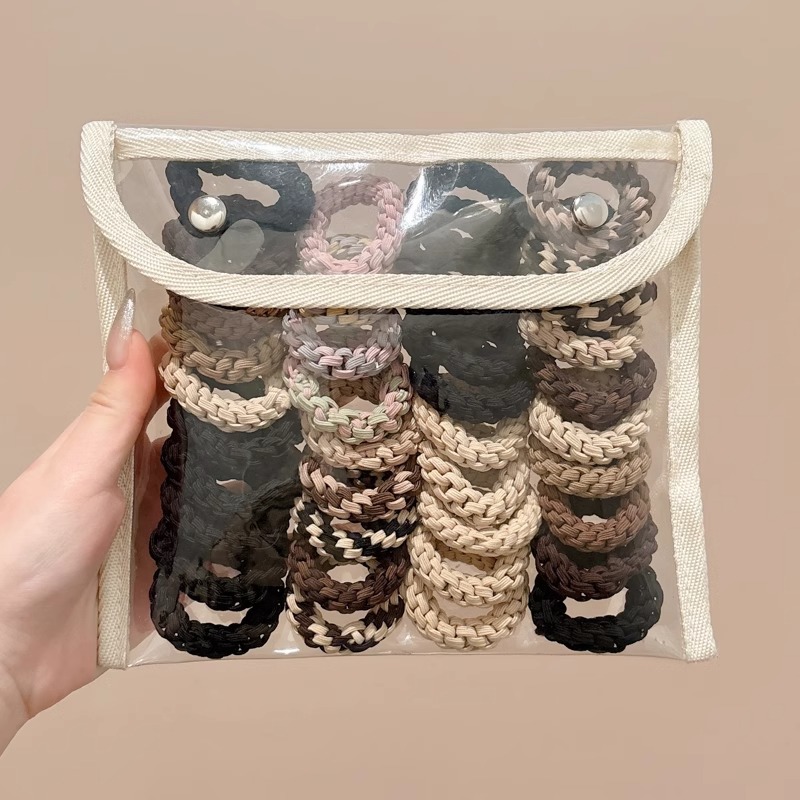 Pelo simple, lazo para el cabello, alta elasticidad y durabilidad, banda de goma, bola femenina, cuerda para el cabello, sensación de alta calidad, cuerda para el cabello, accesorios para el cabello