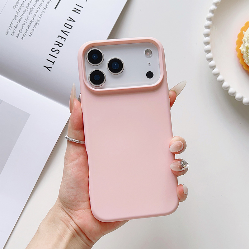 Appleの高級液体シリコン携帯電話ケースは、iphone17promax携帯電話ケース、軽くて豪華なハイエンド携帯電話ケースに適しています。|undefined