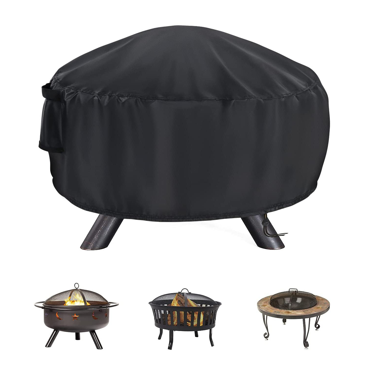 火炉罩  火坑罩 户外火炉罩 防水防雨防尘420D火炉罩  方形火炉罩