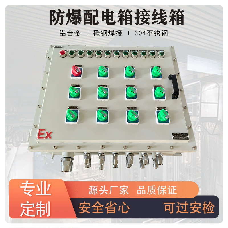 Взрывозащищенный распределительный ящик из нержавеющей стали, обслуживание электроосвещения, прибор управления питанием, клеммная колодка, розетка переключателя, пустой шкаф