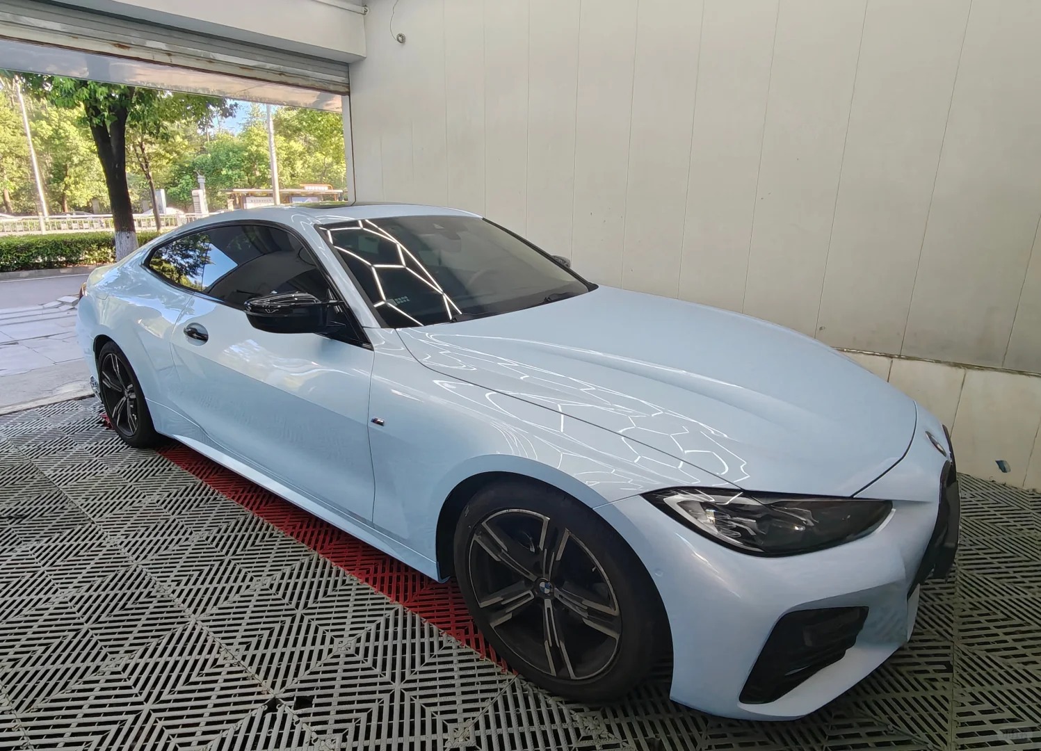 Car Color Change Film Original Factory Paint Pet Full Car Body Wrap Film Amg Porcelain Blue Mercedes Black Olive Gt