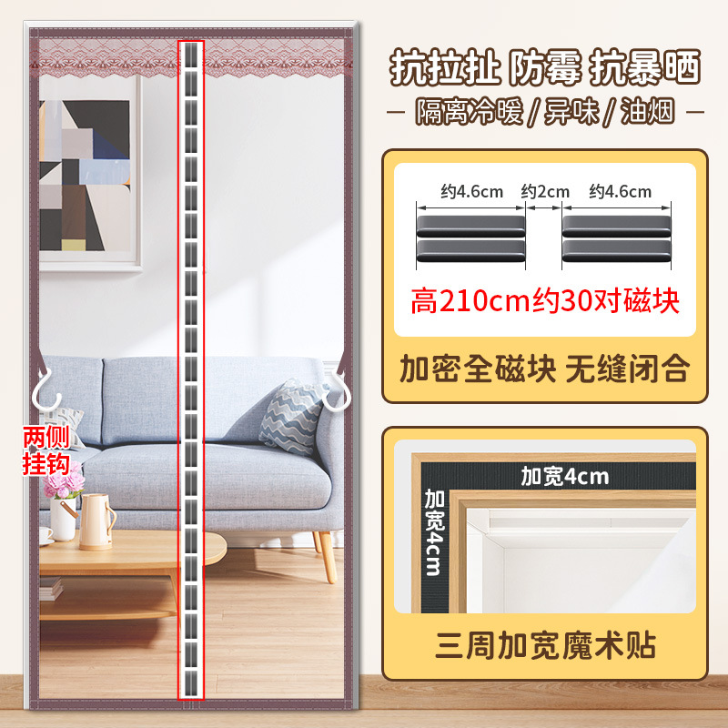 [암호화된 풀 마그네틱 블록] 두꺼워진 EVA 투명 커피 [3면 넓어진 벨크로 + 후크]