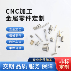 不锈钢非标定制零件加工精密走心机铣床数控机床加工五金小件零件