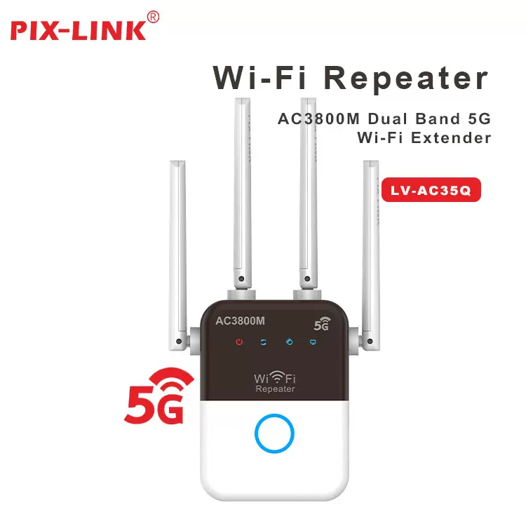 5G高速双频WiFi中继器 | 穿墙王信号增强器 | 工厂批发 现货直供