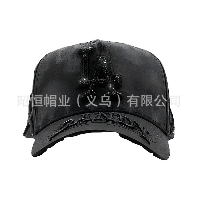 Comercio exterior transfronterizo de Nueva York sombreros de cara pequeña ajustable bordado lengua de pato estilo coreano sombreros de béisbol para hombres y mujeres al aire libre