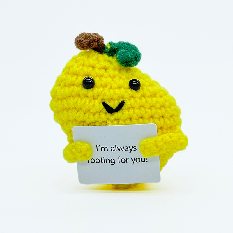 Muñeco Tejido a Mano de Felpa Decorativo para Escritorio y Regalo image 96
