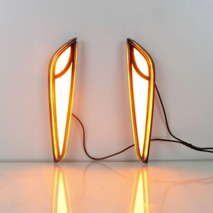 24 años BYD Seagull Luces de conducción diurna Luces de conducción diurna, streamer se convierte en azul hielo nocturno, luces antiniebla delanteras modificadas