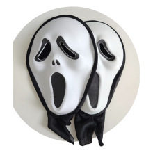 万圣节EVA经典尖叫鬼恐怖面具环保阻燃恶搞整蛊死神头套派对道具
