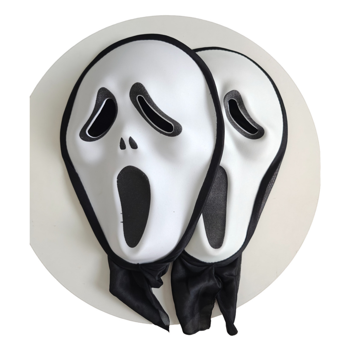 万圣节EVA经典尖叫鬼恐怖面具环保阻燃恶搞整蛊死神头套派对道具