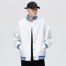 2022秋季夾克男士新款新款韓版潮工裝棒球服上衣服夾克男裝外套