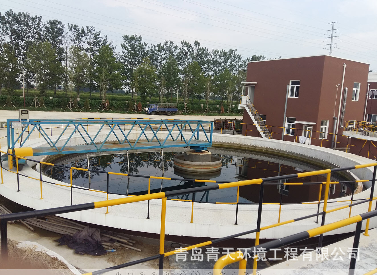 QGD中心传动刮泥机，吸泥机  刮吸泥机 沉淀池设备 排泥设备青天