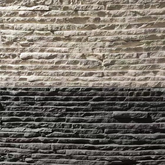 Natural flowing water stone water curtain wall background wall black culture stone wall brick outdoor landscape courtyard pool soft porcelain direct sales
