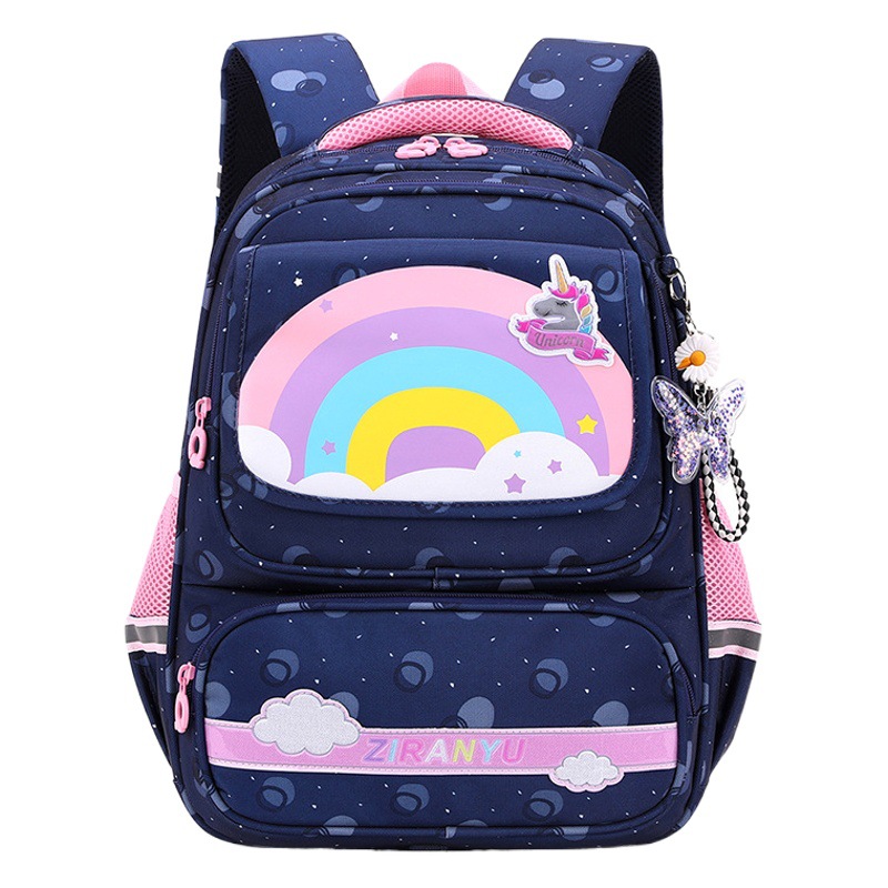 Generación de pescado natural Nueva Escuela escuela primaria femenina Grado uno dos tres cuatro reducción de carga transfronteriza LOGO impresión en caliente