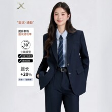 职业西装套装女正装面试通勤行政西服套装黑色显瘦立体剪裁工作服
