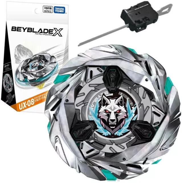 TAKARA TOMY UX14 Scorpio Spear BX39 ahora en el paquete BEYBLADE Giro de batalla