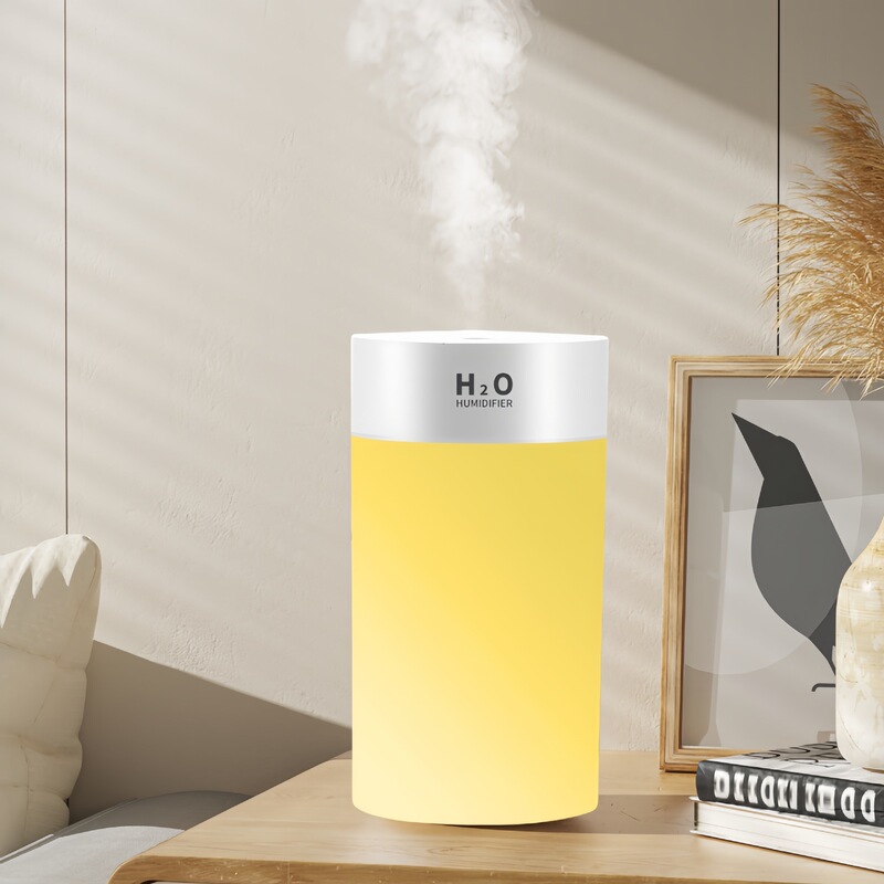2025 New Humidifier Cross-Border Bedroom Humidifier Ambient Light Humidifier Air Conditioner Car Moisturizing Atomizer