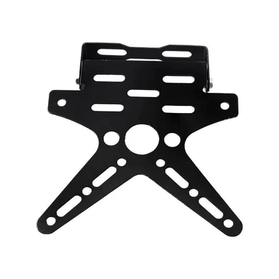 Alloy Adjustable Swan-Shaped License – Motosiklet ləvazimatları və aksesuarları - black