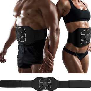 Cross-border Lazy Abdominal Muscle Sticker Abdominal Machine Abdominal Muscle EMS Belt Fitness Equipment Abdominal Muscle Massage Belt