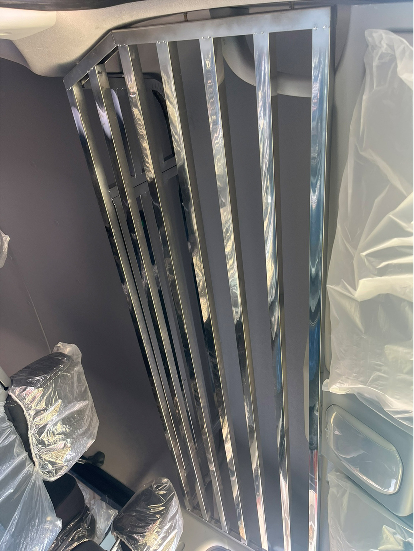 Datong V80 In-car Foton Tuyao Cab Roof Luggage Rack Storage Rack Storage Rack Full Shun Fushunwei