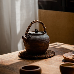 PK7J天然椰絲杯墊 椰棕特色茶墊 鬃毛墊 茶具養壺墊 棕毛編織隔熱