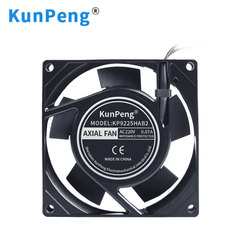 9025 cooling fan 9225 violent fan ball silent 9cm snowflake machine refrigeration machine 220V cooling fan