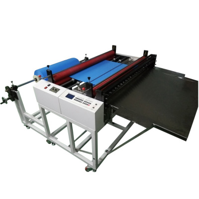 Nonwoven Conductive fabric Cross cutting machine PVC Membrane PE Privacy Filter Cutting machine Self adhesive Mica sheet new pattern automatic section