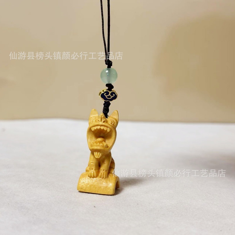 黄金白檀タイル猫霊獣工芸品観光名所ホット販売デスクトップ装飾品子猫かわいい文具ハンドピース|undefined