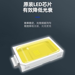 Deformation Folded Leaf Lamp Household High-Lumen Garage Five-Leaf Ballast Lamp Shopping Mall Exhibition Hall White Light LED Bulb