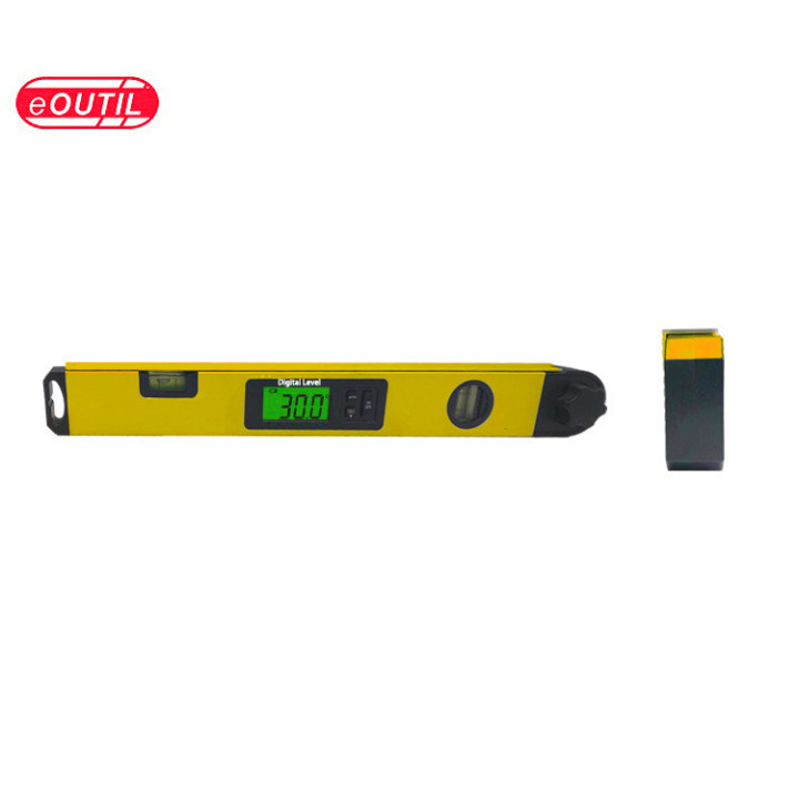 DL160 45厘米17.7英寸数显水平尺电子角度仪铝壳便携角度测量工具