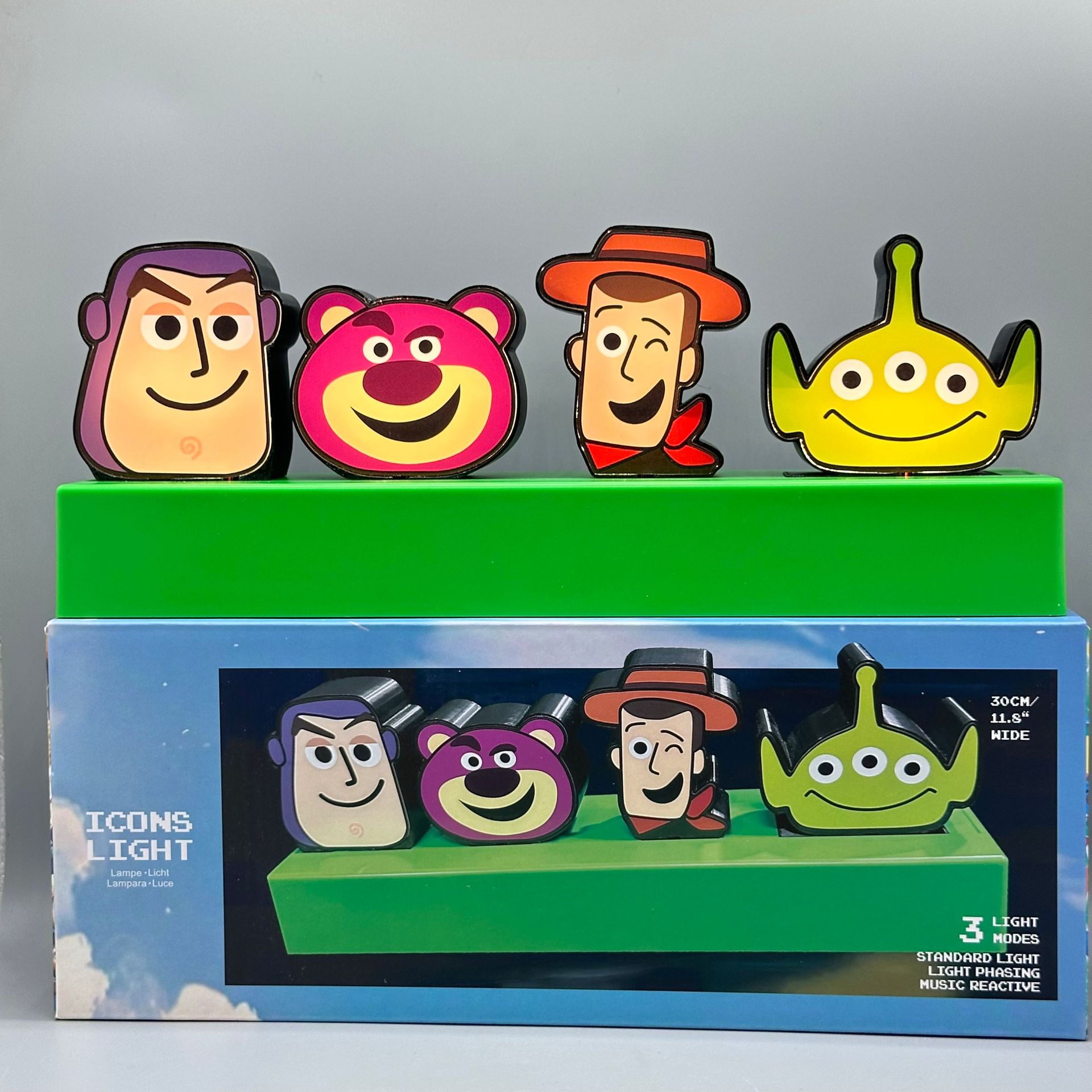 Luz activada por sonido de dibujos animados de Toy Story