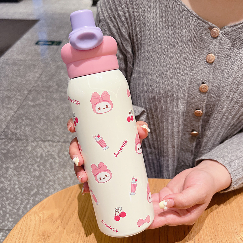 新品保温杯316不锈钢学生保温水杯轻奢高级感休闲运动水杯带提绳|undefined