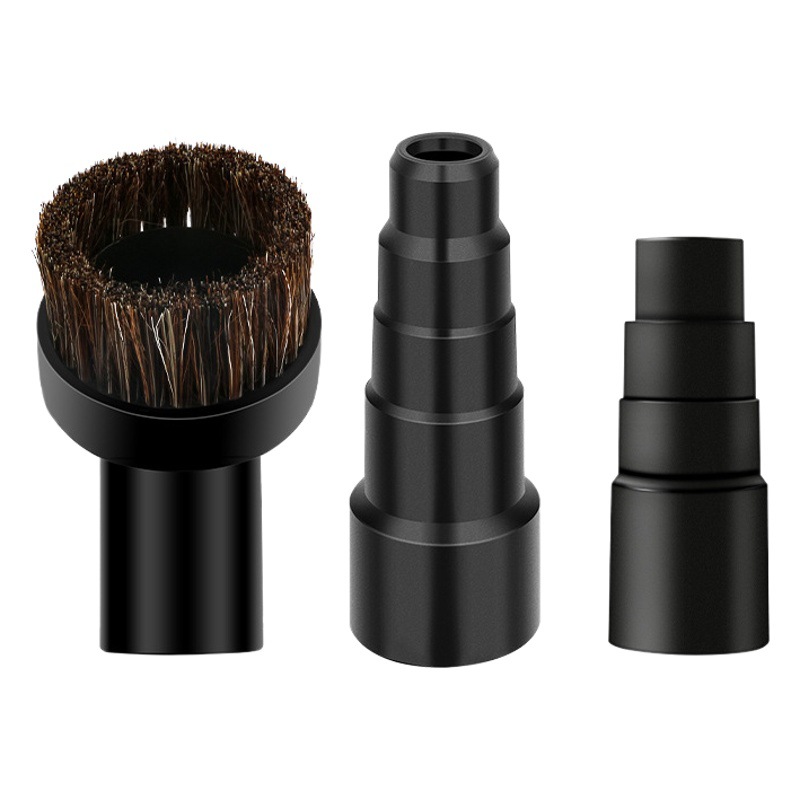 Accesorios de limpiador doméstico adaptador cepillo de máquina cepillo redondo de caballo cuatro capas y cinco capas cabeza de conversión