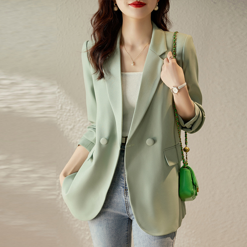 Autumn small elegant classic suit jacket