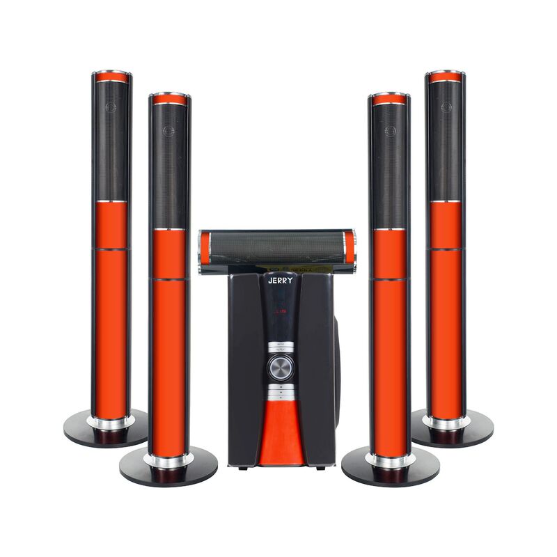 JERRY Powerful Reverb Music Player Home Theater System Speaker Best Bass Speaker