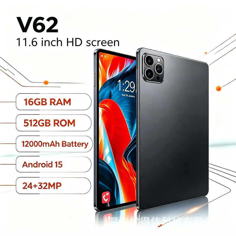 Best-Selling in the Uk, 10.1inch Android Tablet with Dual Sim Dual Standby, Smart Wifi, Bluetooth, Exclusively for Cross-Border Sales