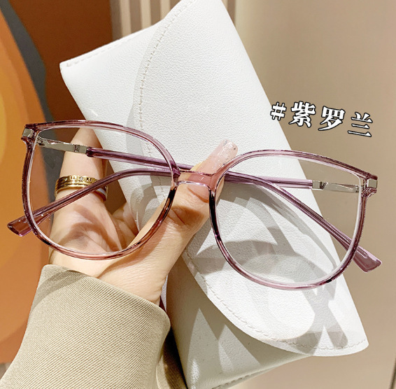 Moda versátil viejas gafas de flores red explosión anti-luz azul gran marco gafas de mujer gafas de flores elegantes de alto valor