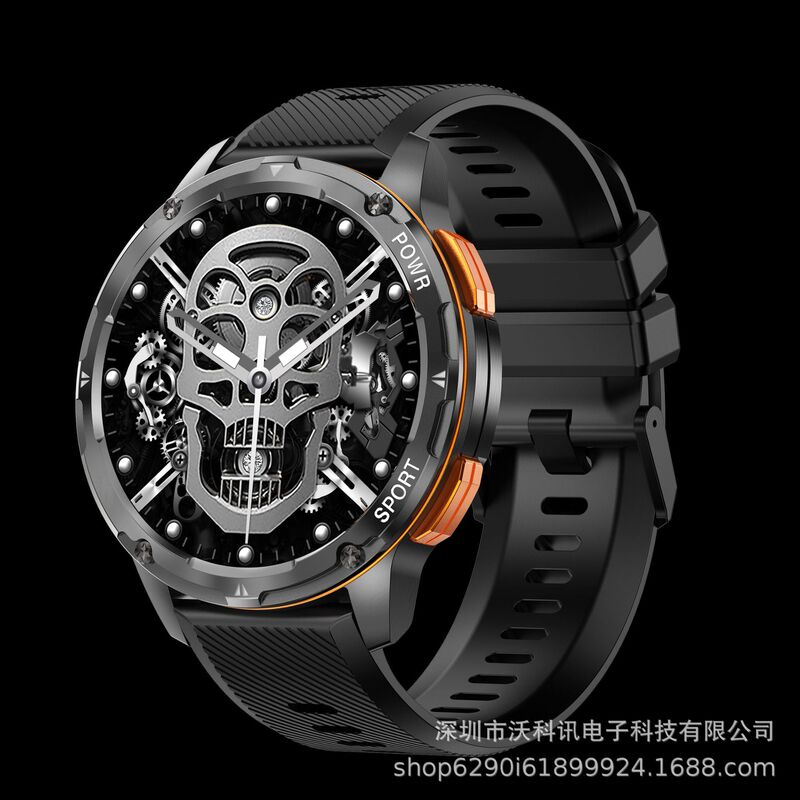 Cross-border AK59 rugged fitness smart watch full body sports monitoring heart rate blood pressure IP67 waterproof watch