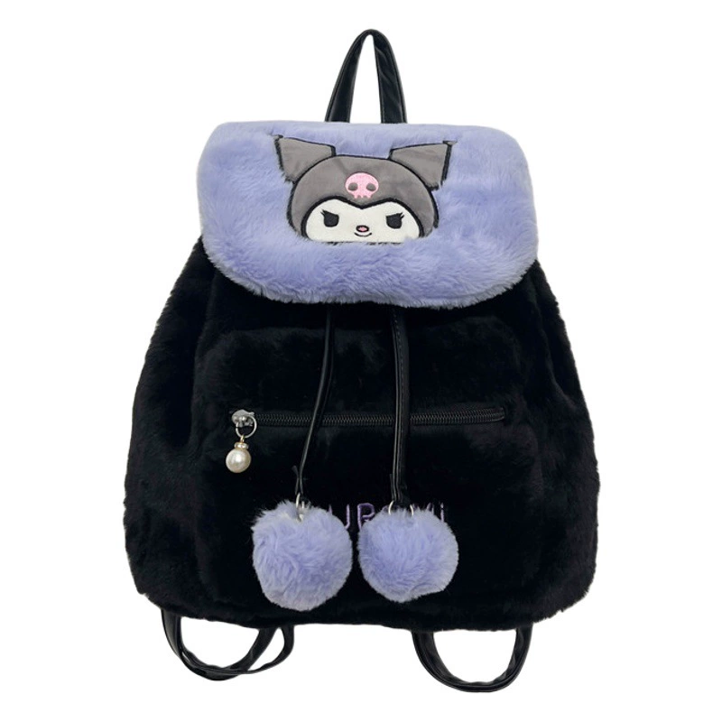 Милый плюшевый рюкзак-трансформер с изображением щенка для девочек, повседневный, стильный, вместительный, милый школьный рюкзак