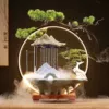 [35小桥流水灯圈摆件（一鹿高升）]