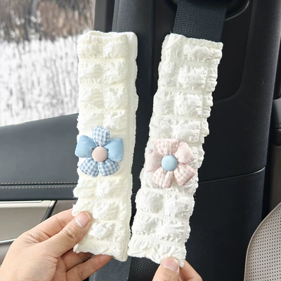 Car Seatbelt Decoration, Anti-Wear — Seat belt shoulder pad