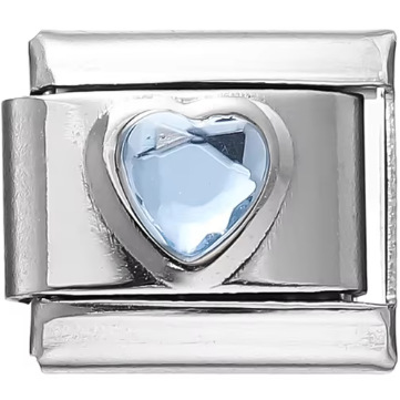 AliExpress Venta caliente DIY9mm módulo pulsera amor corazón doble melocotón corazón joya serie de costura de acero inoxidable pulsera de una sola pieza