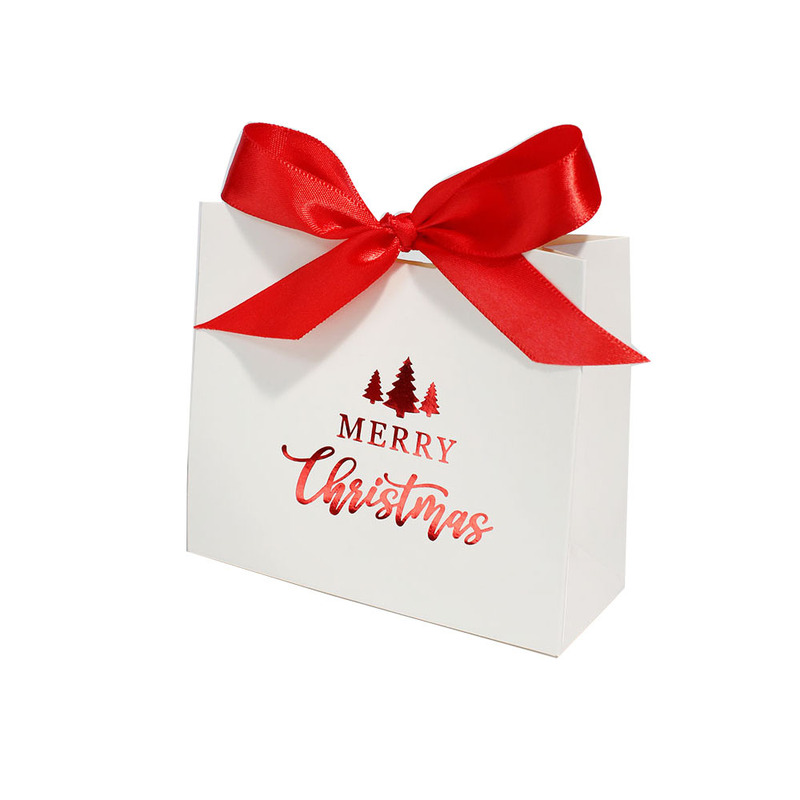 Merry Christmasキャンディーボックスクリスマスギフトボックスシンプルなファッションギフトバッグクロスボーダー热い贩売|undefined