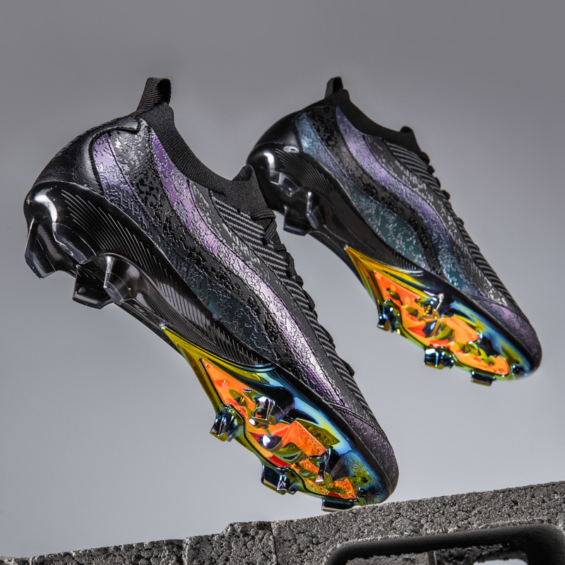 26 Model Long-studded Sports Cleats With Electroplated Soles For Men And Women, New Training Youth Football Shoes_voghion.com