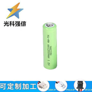 ����1.2V AA1200MAH懚��늳�늄���횵���늳�NI-MH 10C ���^