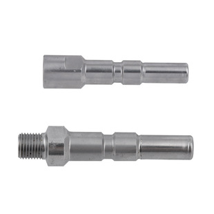 Italian Ar High-Pressure Water Gun Quick-Connect Male Foam Pot 1/4 Thread Stainless Steel Adapter Suitable for Nilfisk