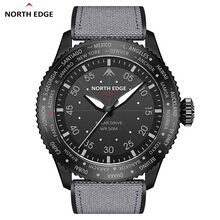 外单批发NORTH EDGE MACH  光动能驱动石英手表