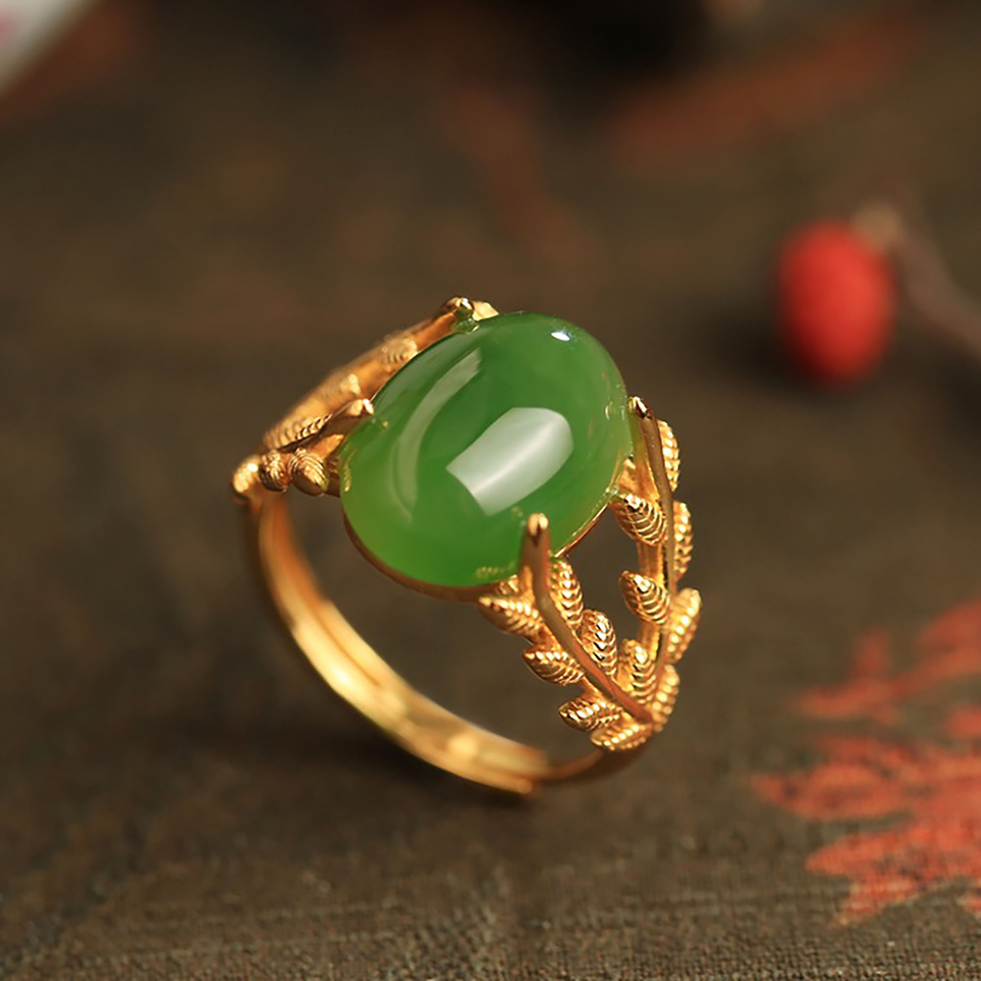 Organic jasper jade