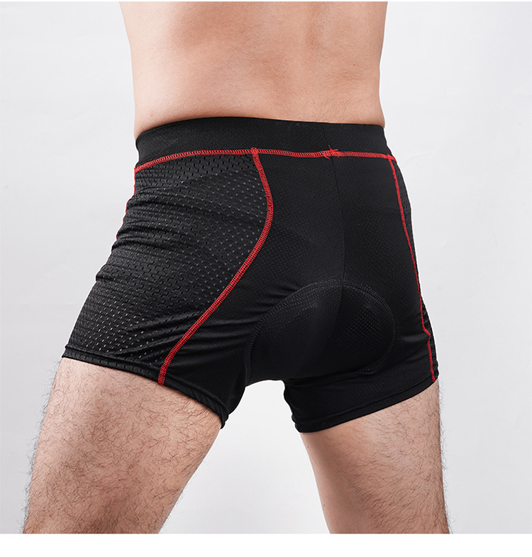 Breathable Cycling Shorts For Men, Moisture-wicking Padded Undershorts_voghion.com