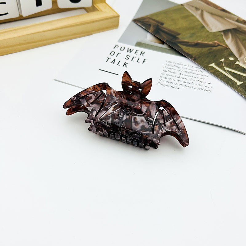 Arylic Material Halloween Festival Halloween Women's Bat Arylic Hair Claws