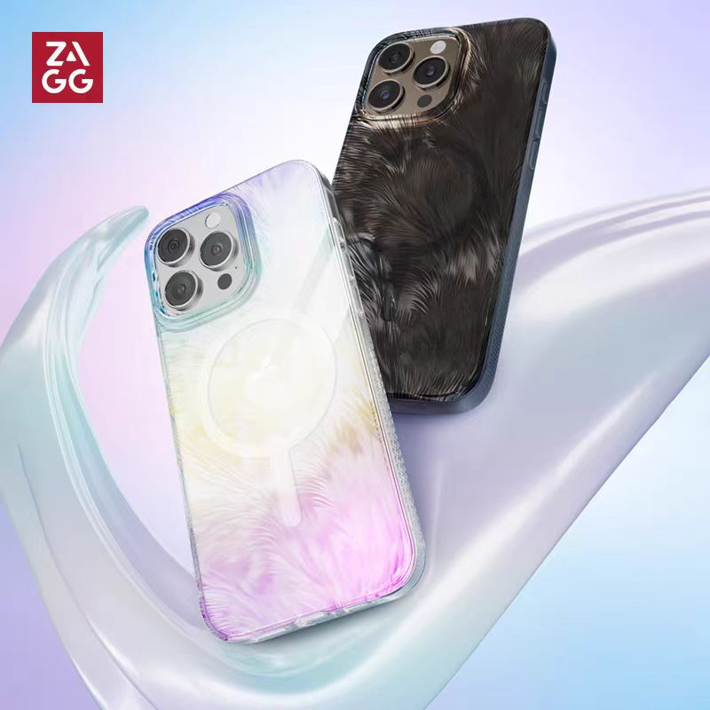 Aplicable a Apple 16 color fantasma a prueba de caídas iPhone 16 ProMax antibacteriano caso de protección magnética cubierta de protección de teléfono móvil